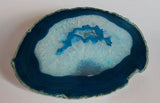 LARGE Agate Slice - Blue - 4"
